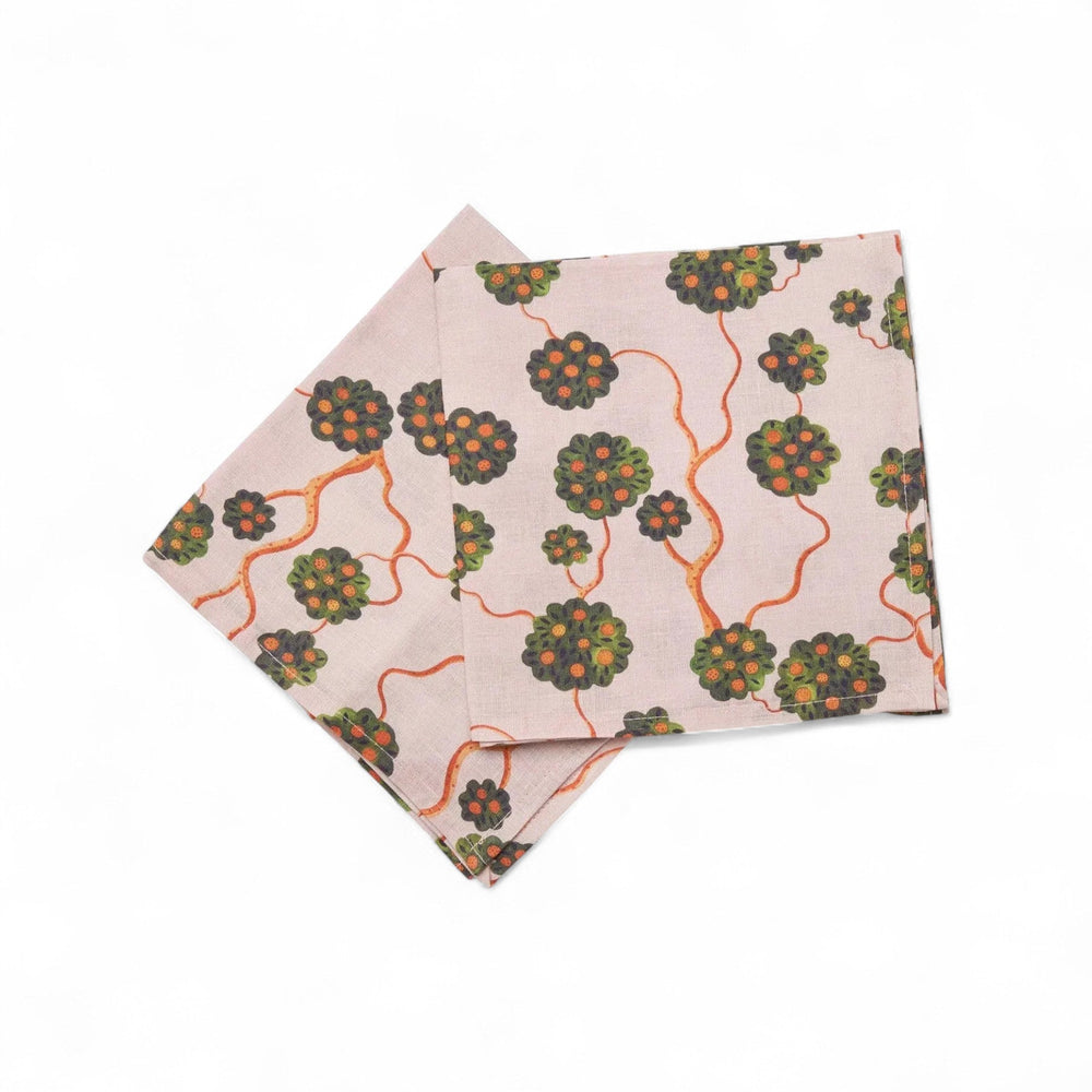 Dinner Napkins Orange Grove (Set of 6) - La Double J Home - Ileana Makri