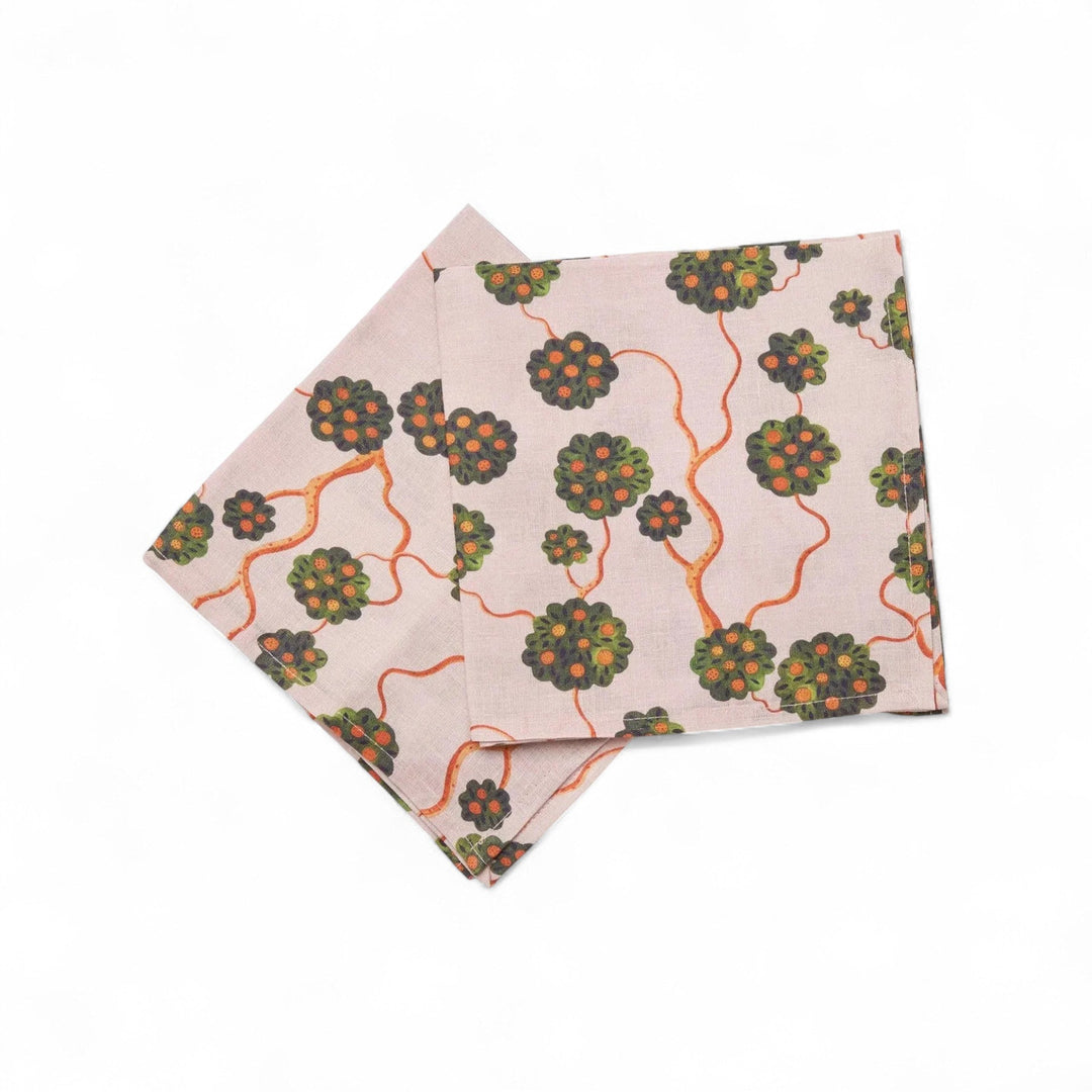 Dinner Napkins Orange Grove (Set of 6) - La Double J Home - Ileana Makri
