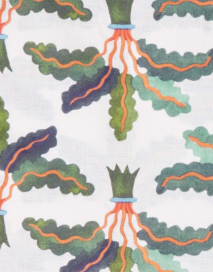 Dinner Napkins Palms (Set of 6) - La Double J Home - Ileana Makri
