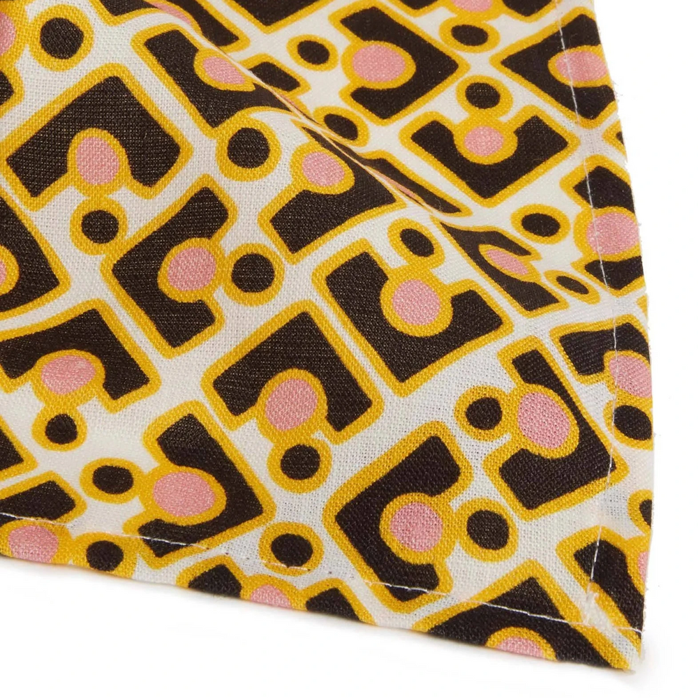 Dinner Napkins Puzzle Rosa in Linen (Set of 6) - La Double J - Ileana Makri store