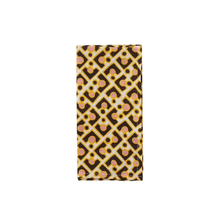 Dinner Napkins Puzzle Rosa (Set of 6) - La Double J Home - Ileana Makri