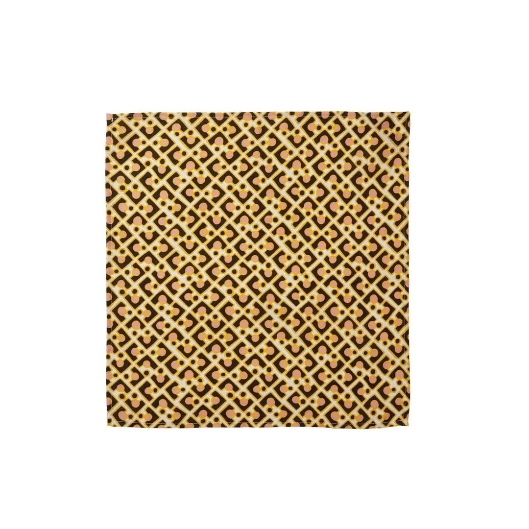 Dinner Napkins Puzzle Rosa (Set of 6) - La Double J Home - Ileana Makri