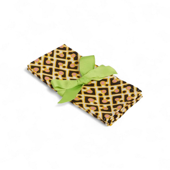 Dinner Napkins Puzzle Rosa (Set of 6) - La Double J Home - Ileana Makri