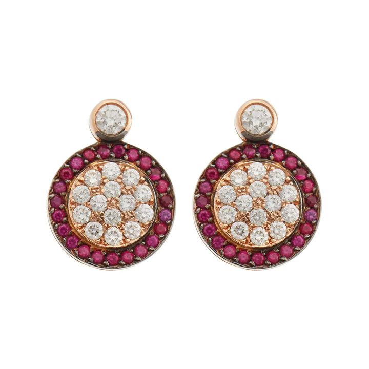 Diran Studs P-Oxs-D-Ru - Classic - Ileana Makri store