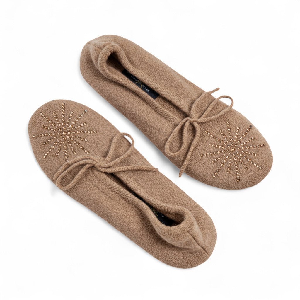 Dolly Slippers Beige - William Sharp - Ileana Makri