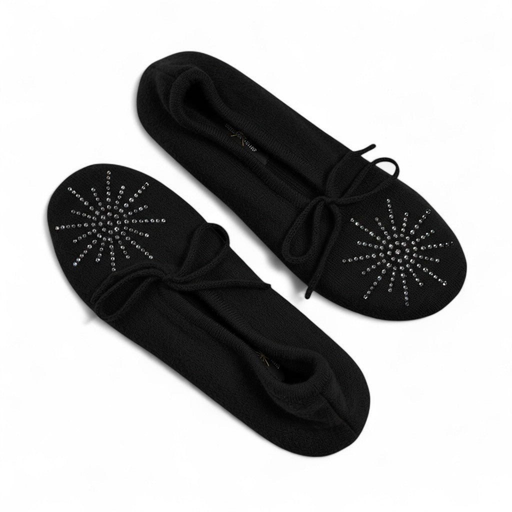 Dolly Slippers Black - William Sharp - Ileana Makri