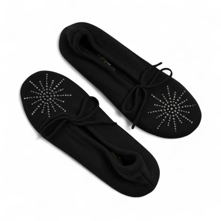 Dolly Slippers Black - William Sharp - Ileana Makri