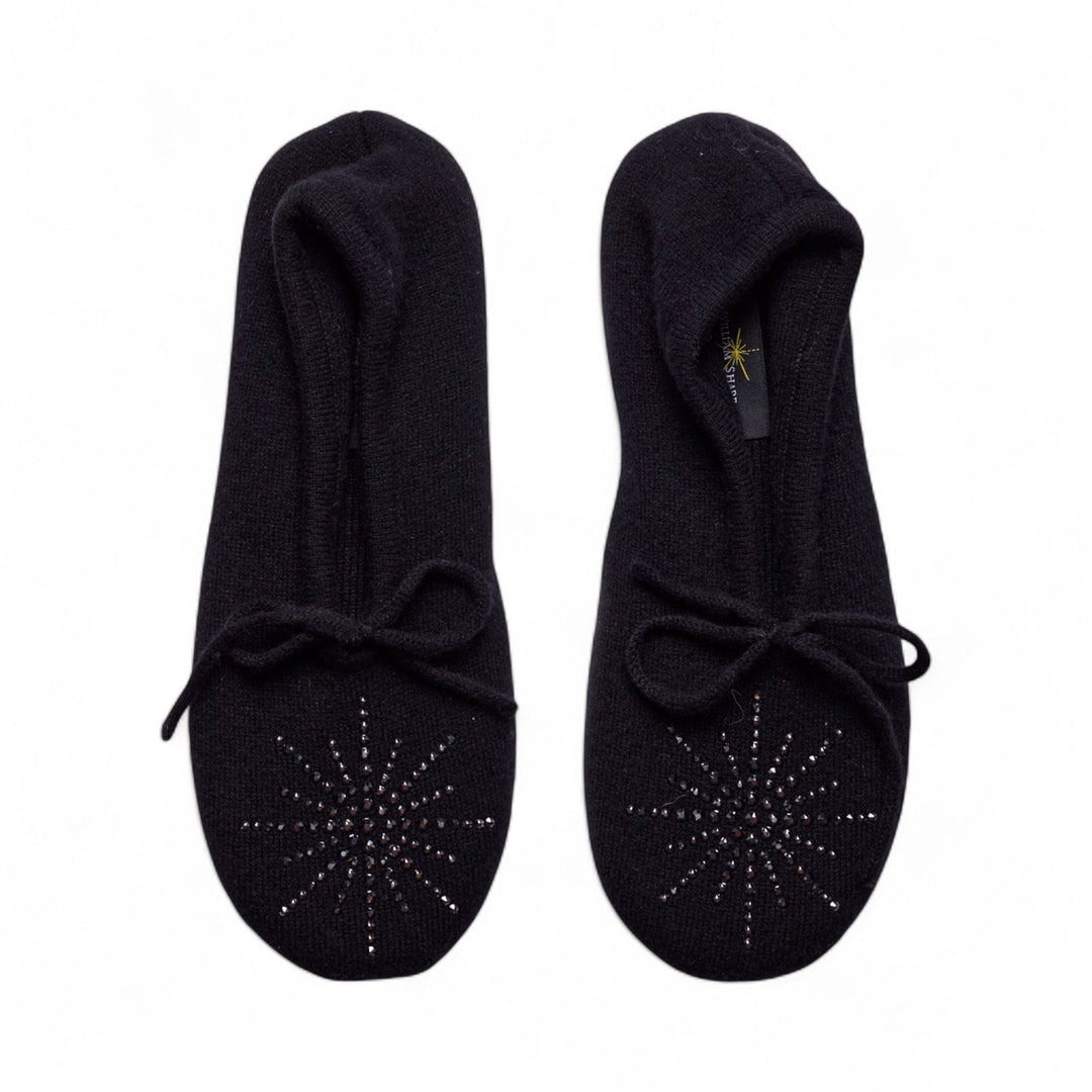 Dolly Slippers Black - William Sharp - Ileana Makri