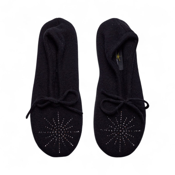 Dolly Slippers Black - William Sharp - Ileana Makri