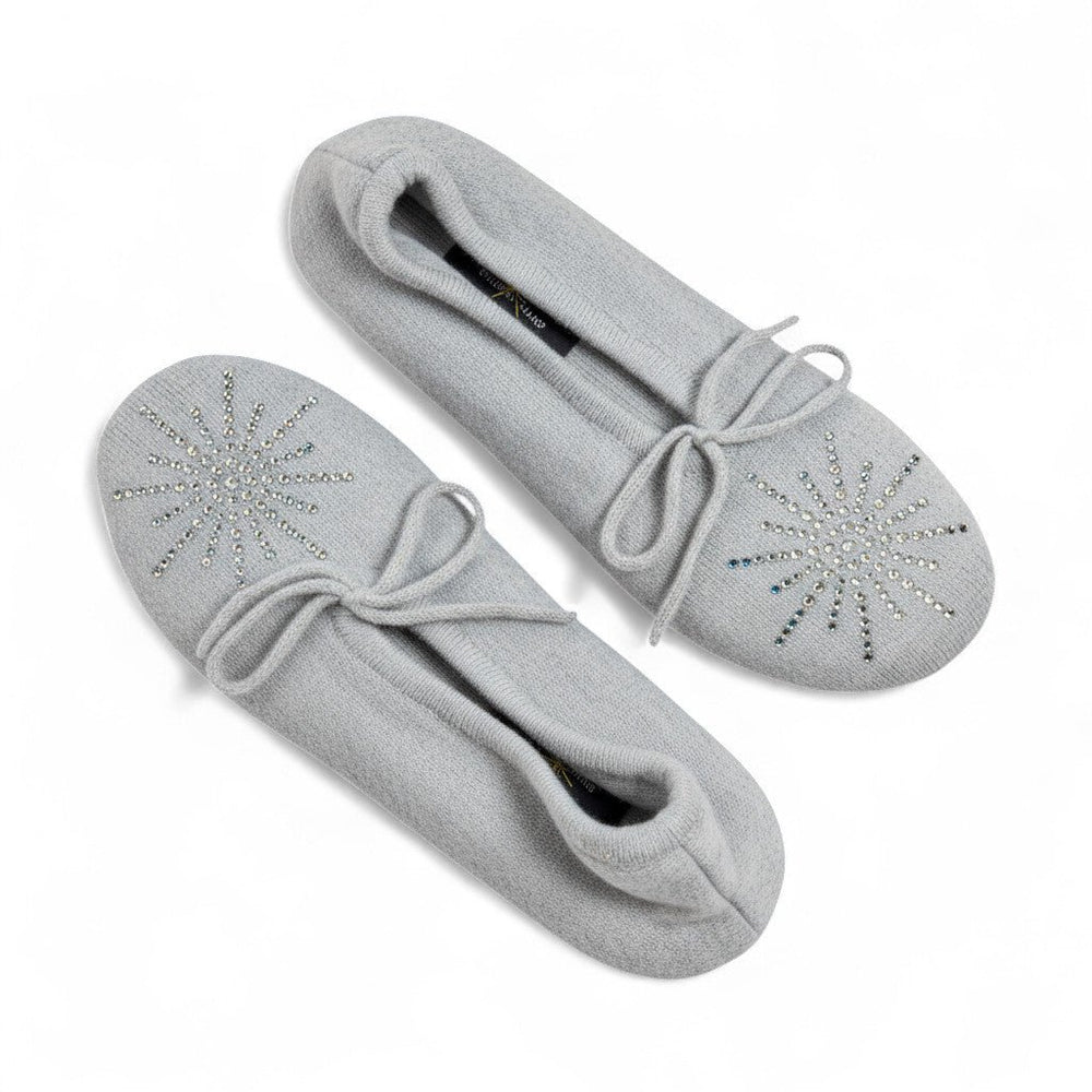 Dolly Slippers Light Grey - William Sharp - Ileana Makri