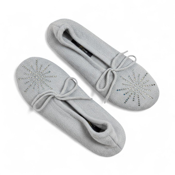 Dolly Slippers Light Grey - William Sharp - Ileana Makri
