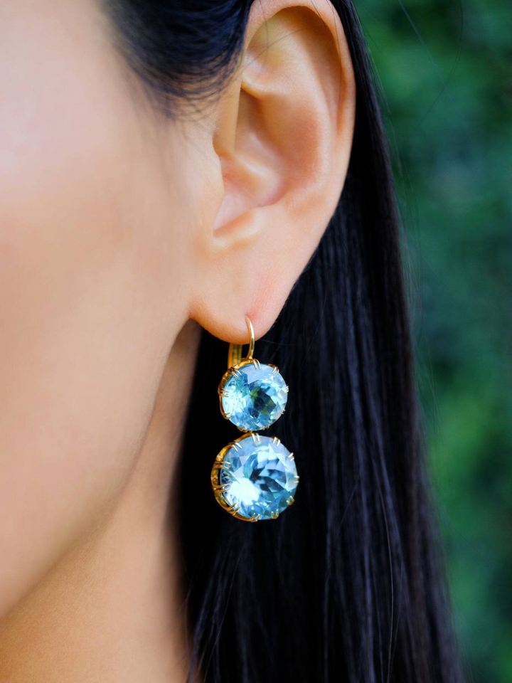 Double Crown Blue Topaz - Crown - Ileana Makri