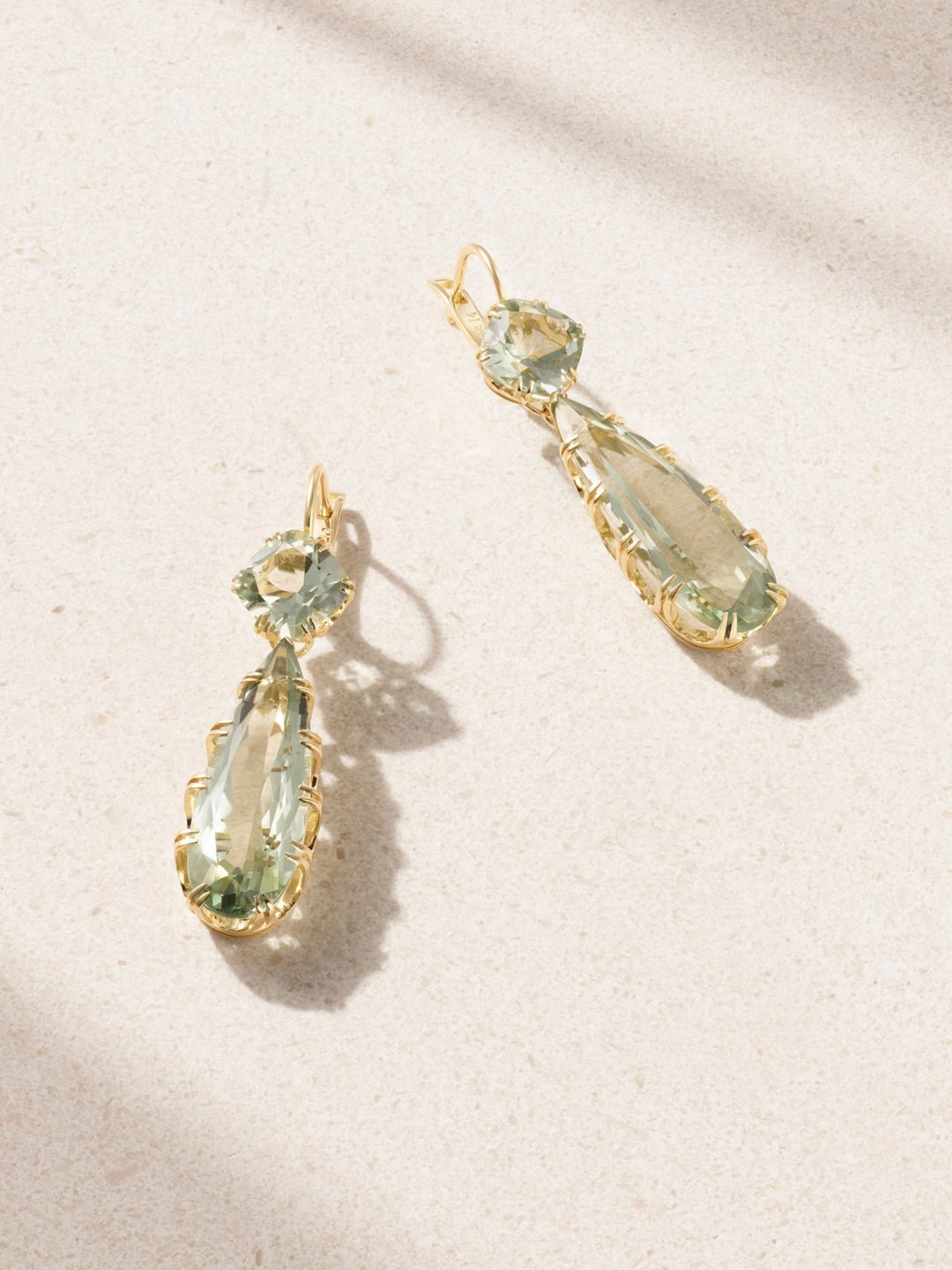 Double Crown Drops Green Amethyst - Crown - Ileana Makri