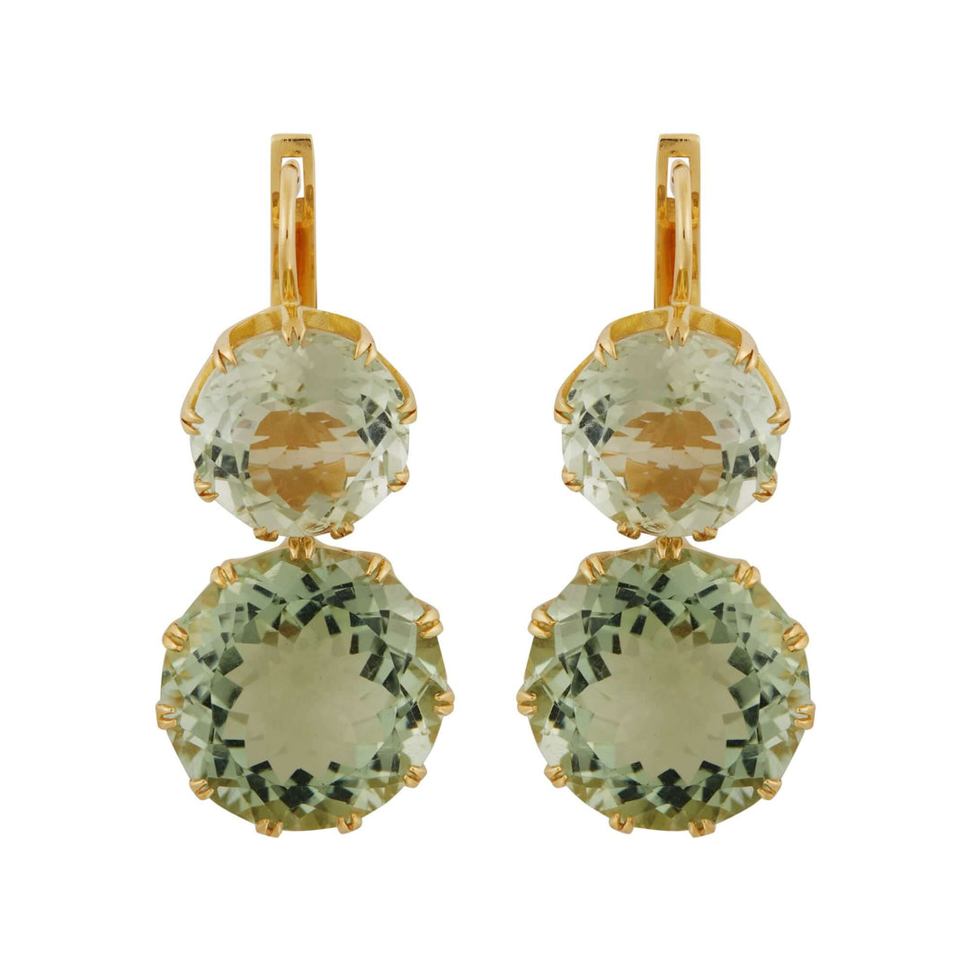 Double Crown Green Amethyst - Crown - Ileana Makri
