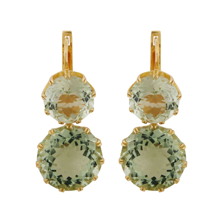 Double Crown Green Amethyst - Crown - Ileana Makri