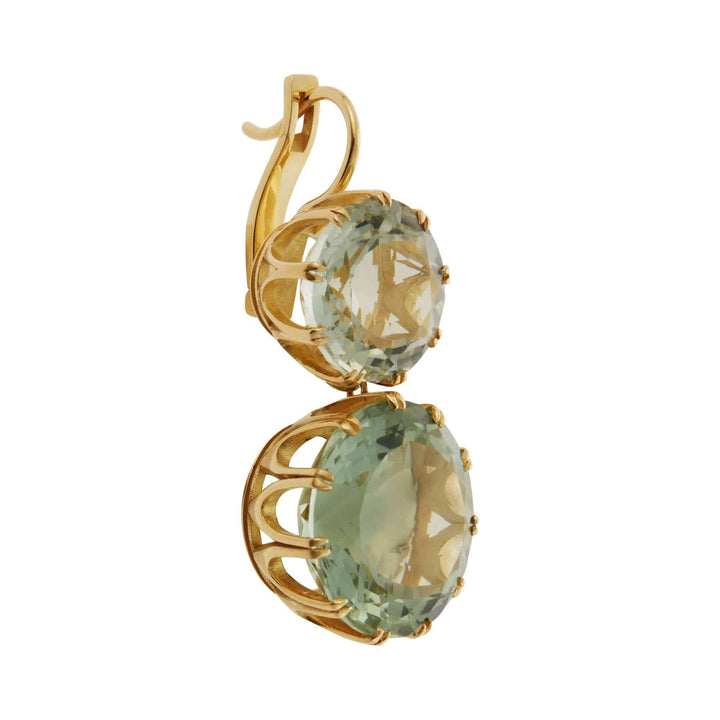 Double Crown Green Amethyst - Crown - Ileana Makri