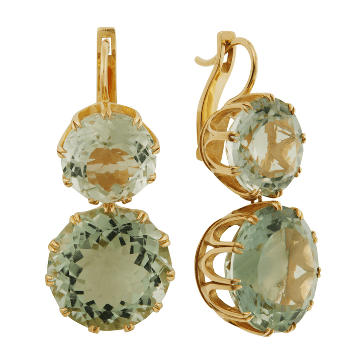 Double Crown Green Amethyst - Crown - Ileana Makri