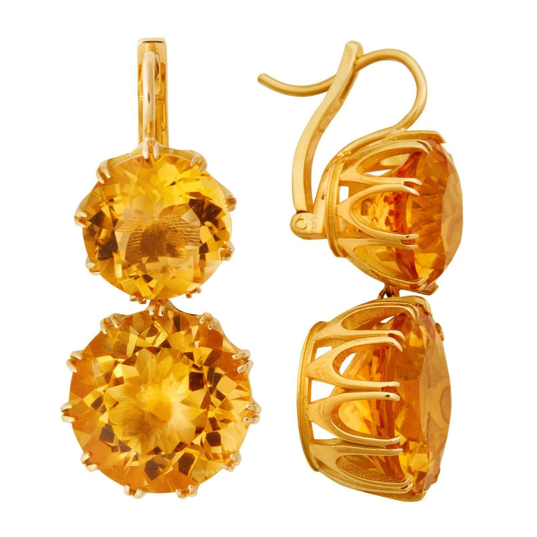 Double Crown Orange Citrine - Crown - Ileana Makri