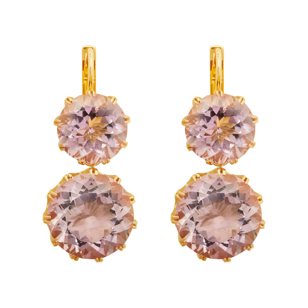Double Crown Pink Amethyst - Crown - Ileana Makri