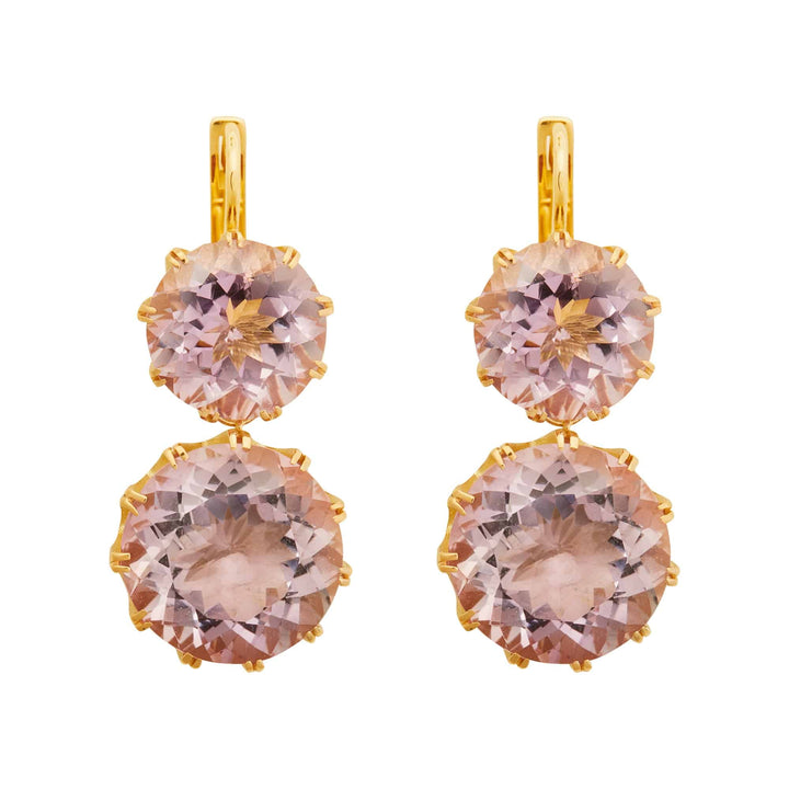 Double Crown Pink Amethyst - Crown - Ileana Makri