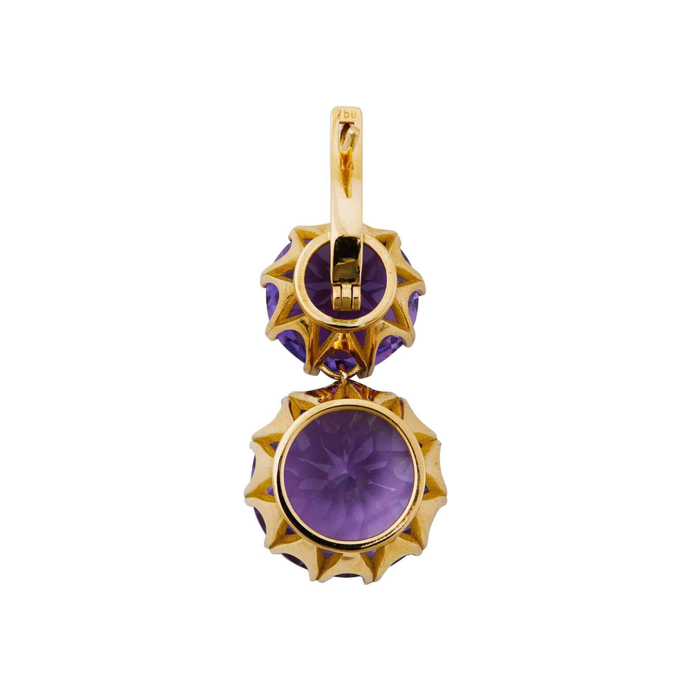 Double Crown Purple Amethyst - Crown - Ileana Makri