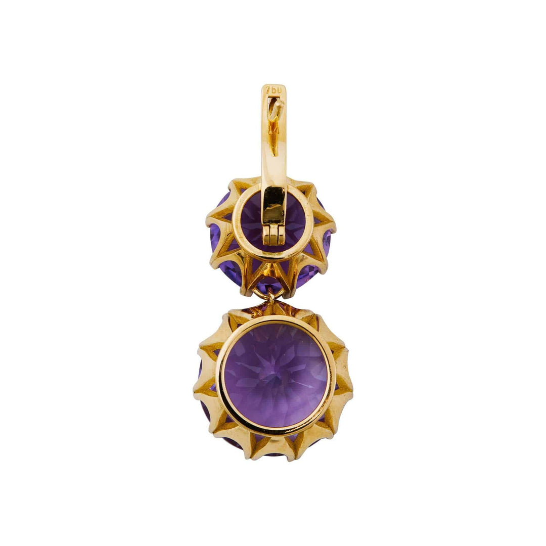 Double Crown Purple Amethyst - Crown - Ileana Makri