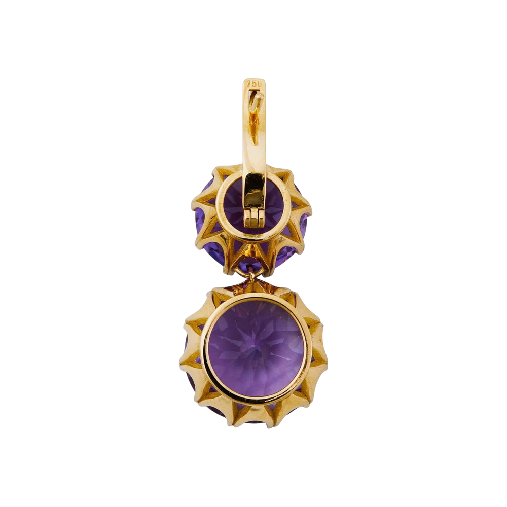 Double Crown Purple Amethyst - Crown - Ileana Makri
