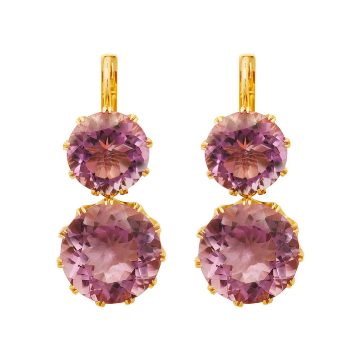 Double Crown Purple Amethyst - Crown - Ileana Makri