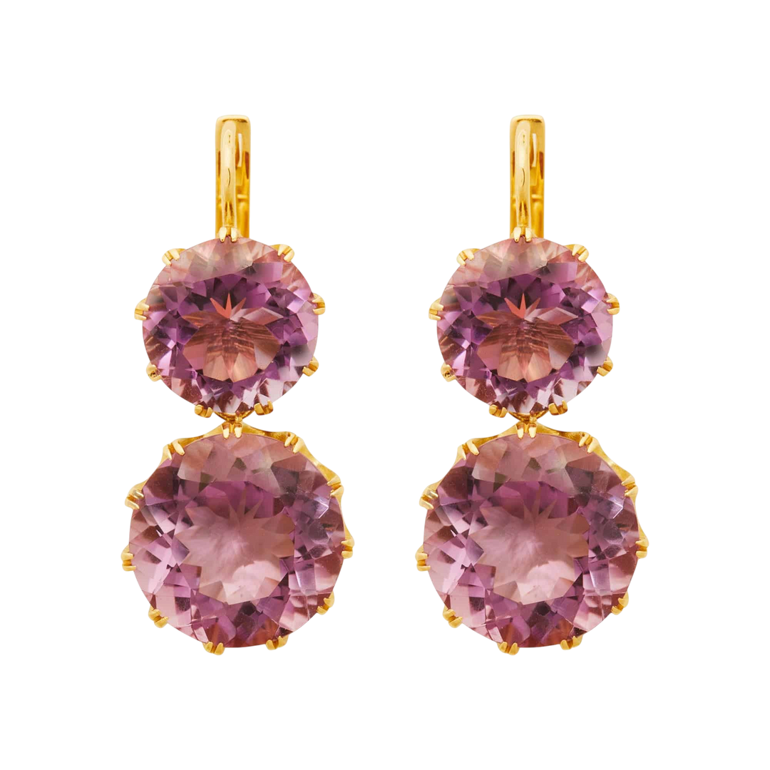 Double Crown Purple Amethyst - Crown - Ileana Makri
