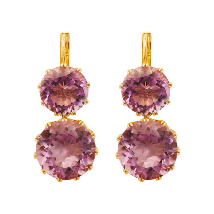 Double Crown Purple Amethyst - Crown - Ileana Makri