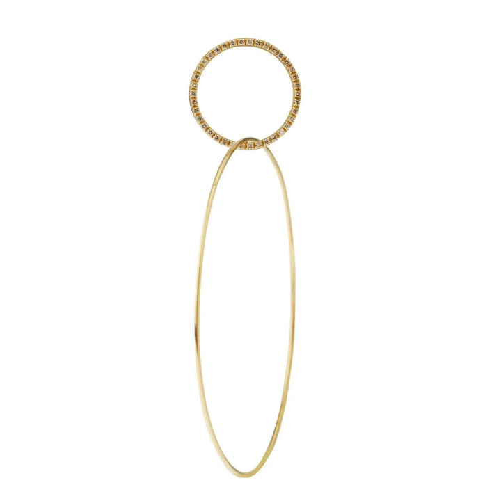 Double Slim Hoops Y-CHD-L - Queen - Ileana Makri store