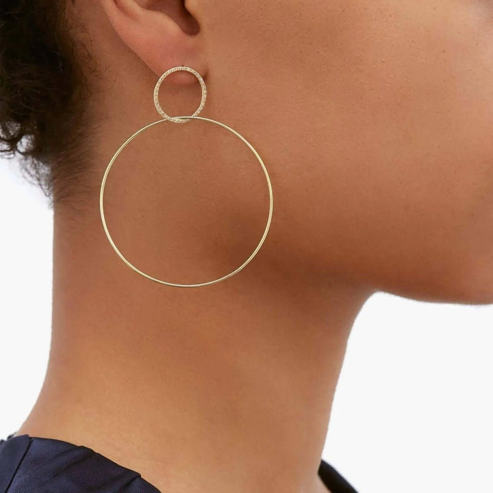 Double Slim Hoops Y - CHD - L - Queen - Ileana Makri