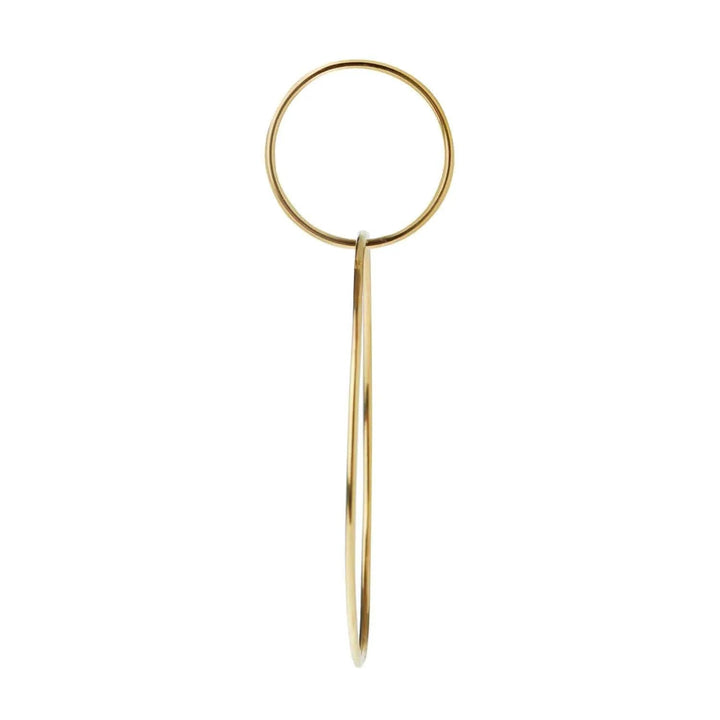 Double Slim Hoops Y - M - Queen - Ileana Makri