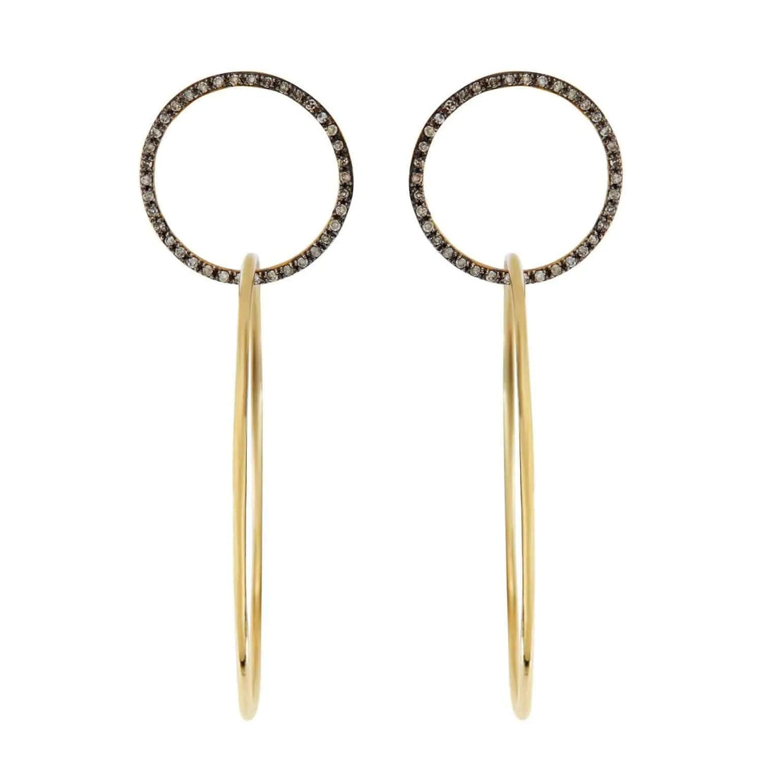 Double Slim Hoops Y - OXS - CHD - M - Queen - Ileana Makri