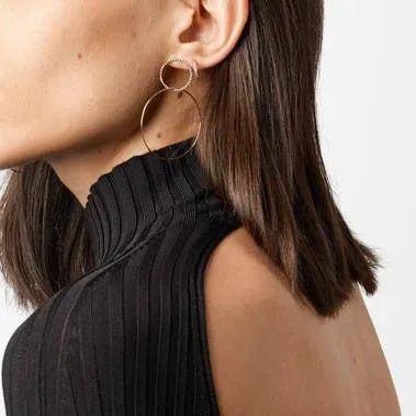 Double Slim Hoops Y - OXS - CHD - M - Queen - Ileana Makri