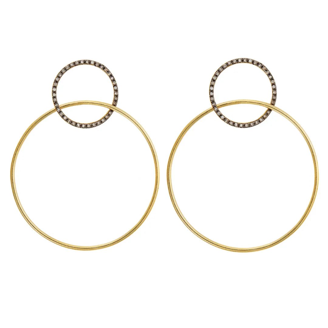 Double Slim Hoops Y - OXS - CHD - M - Queen - Ileana Makri