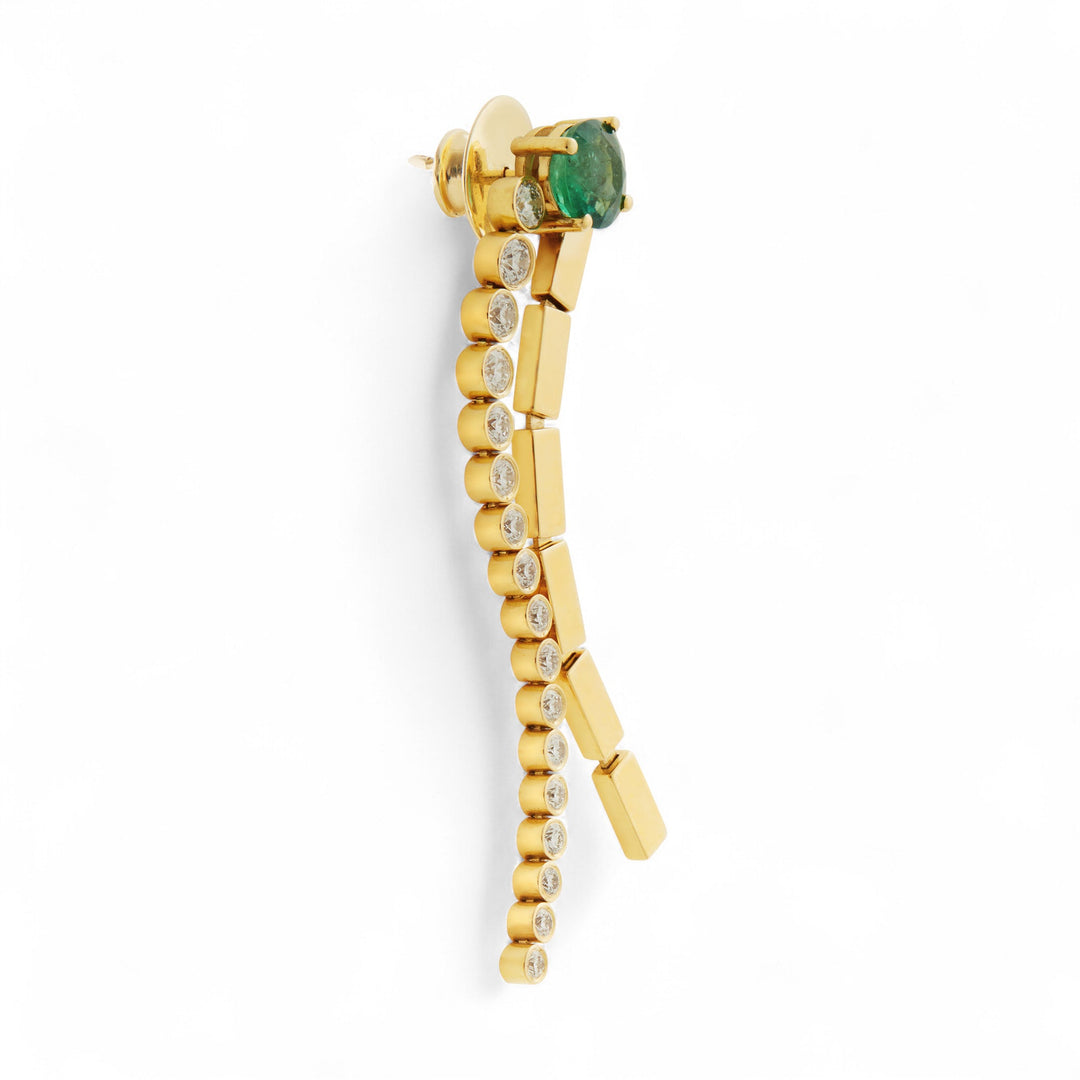 Double Stream Earrings Y - D - Em - Cascade - Ileana Makri