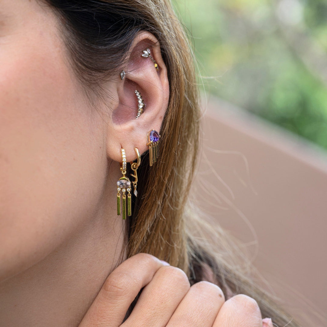 Dream Weaver Single Earring - Alkemeya - Ileana Makri