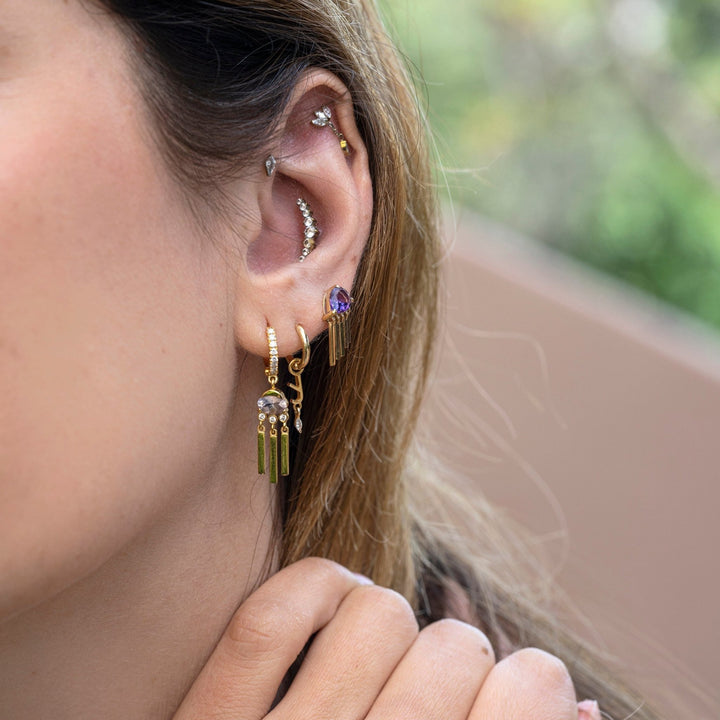 Dream Weaver Single Earring - Alkemeya - Ileana Makri