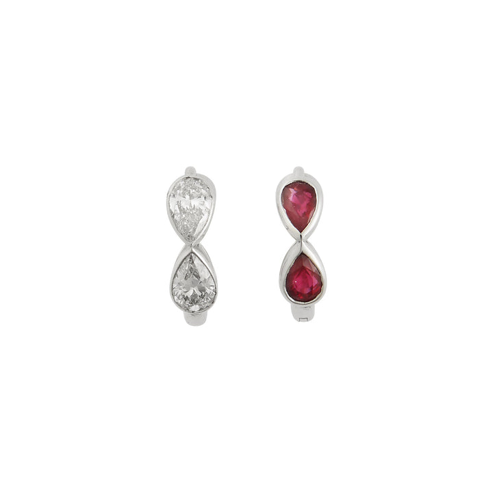 Echo Pear Mini Hoops W - D - RU - Classic - Ileana Makri