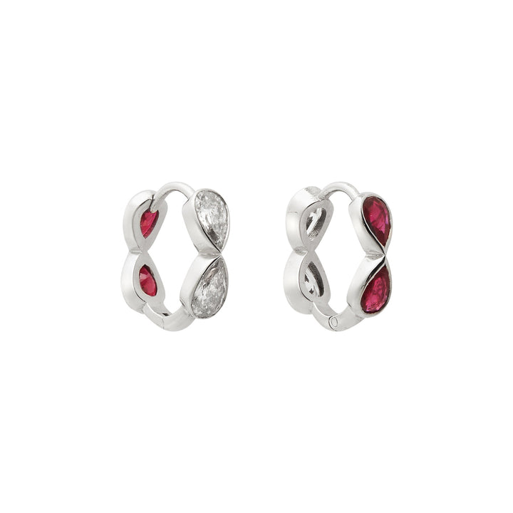 Echo Pear Mini Hoops W - D - RU - Classic - Ileana Makri