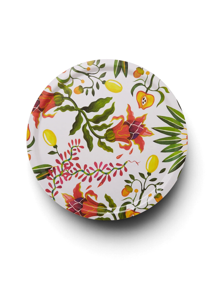Eden Round Printed Tray - La Double J Home - Ileana Makri