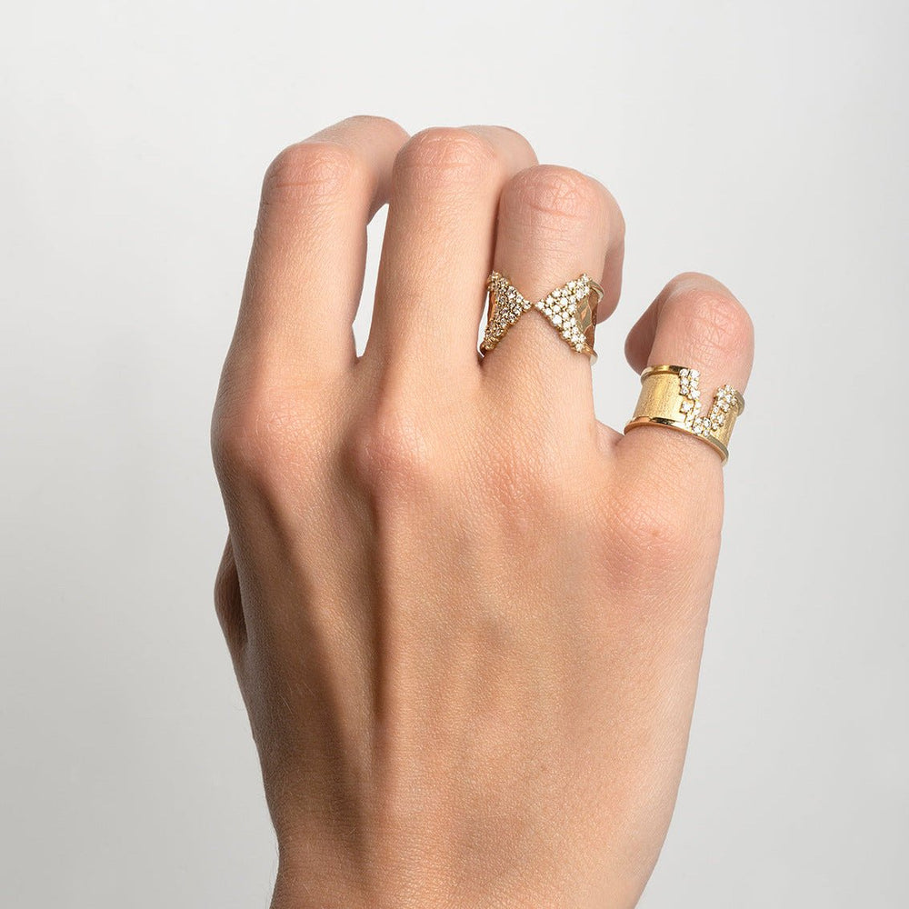 Elsa Arrow Ring - Alkemeya - Ileana Makri