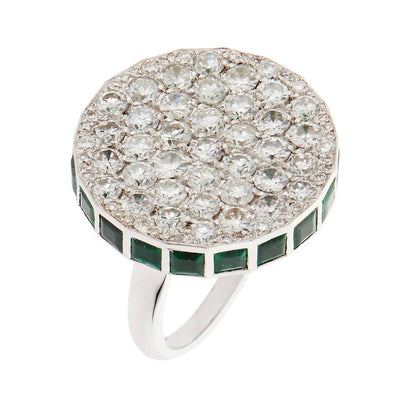Emerald Candy Ring W-D-Em - Gem Candy - Ileana Makri store