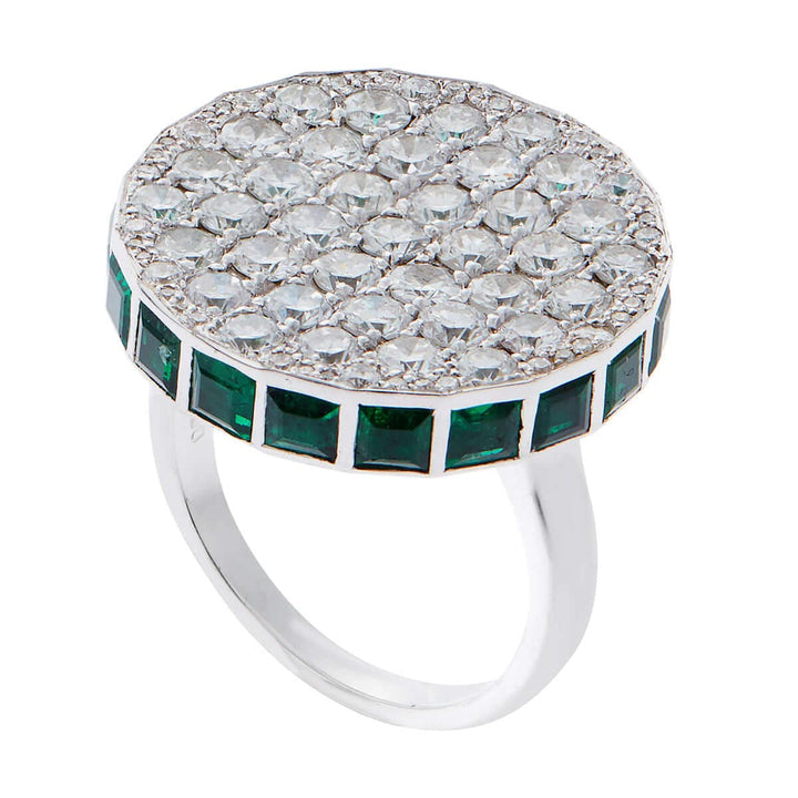 Emerald Candy Ring W-D-Em - Gem Candy - Ileana Makri store