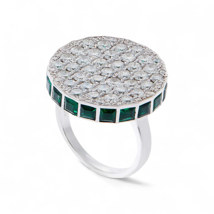 Emerald Candy Ring W - D - Em - Gem Candy - Ileana Makri