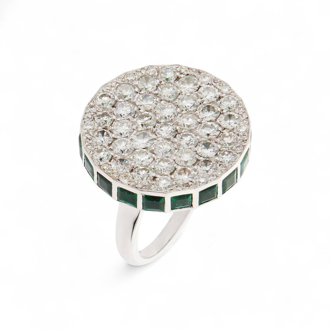 Emerald Candy Ring W - D - Em - Gem Candy - Ileana Makri