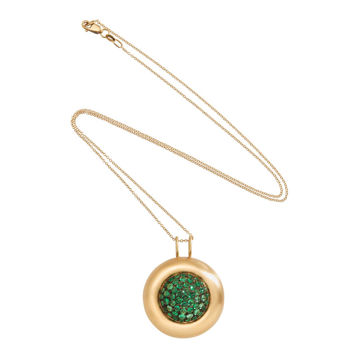 Emerald Caviar Pendant - Fête - Ileana Makri