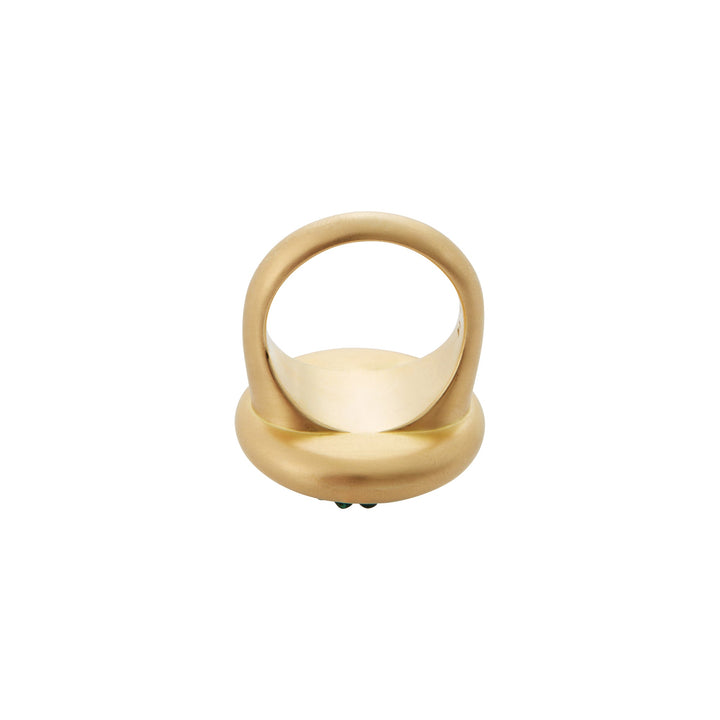 Emerald Caviar Ring - Fête - Ileana Makri