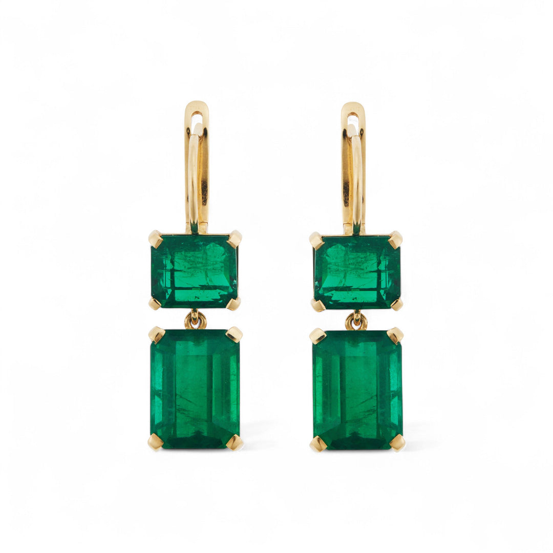 Emerald Dream Earrings - OAK - Archive - Ileana Makri